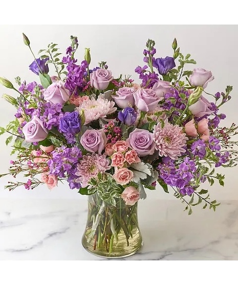 Lilac and Blush Blooms